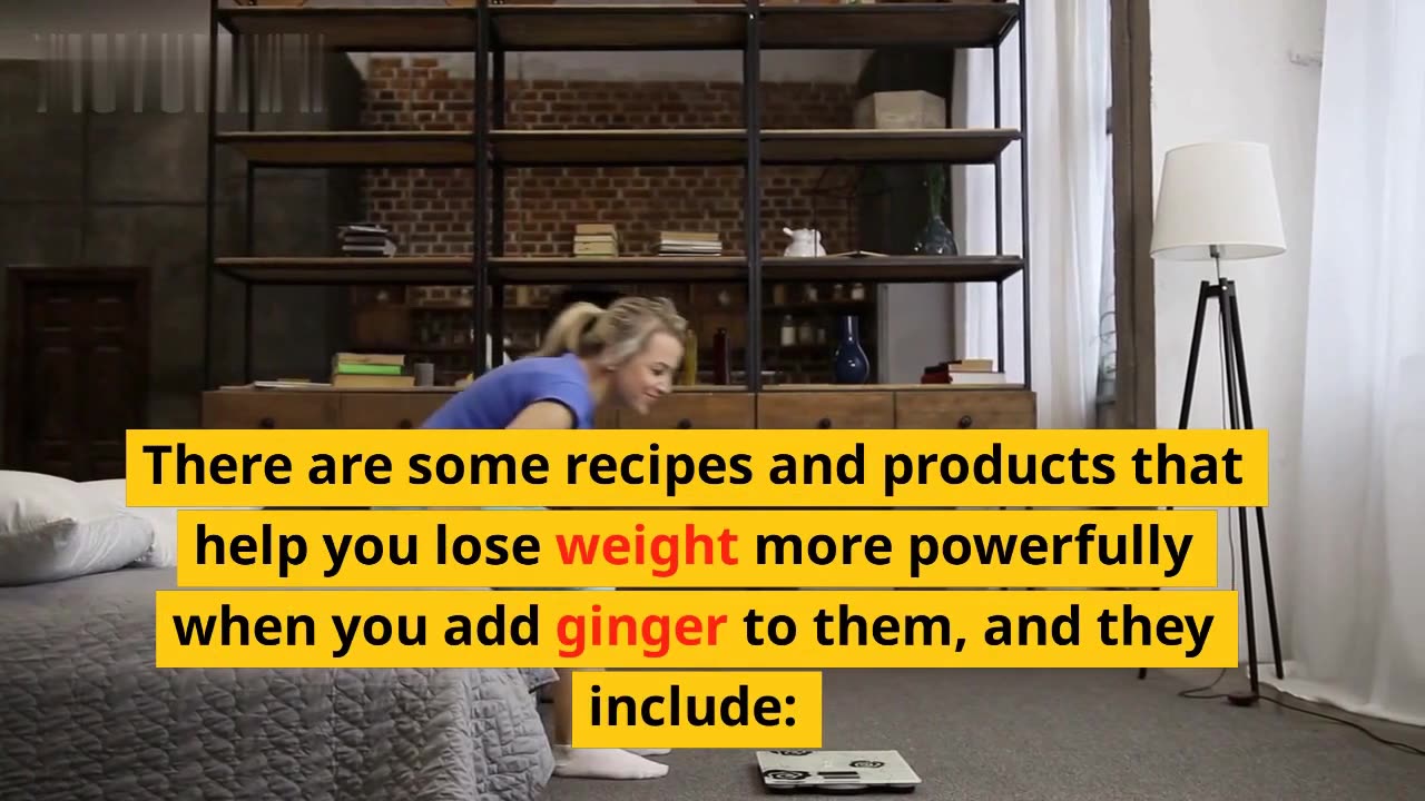 How does ginger help in losing weight