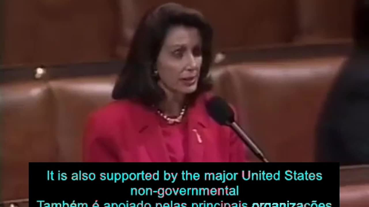 Nancy Pelosi, Agenda 21 em 1992