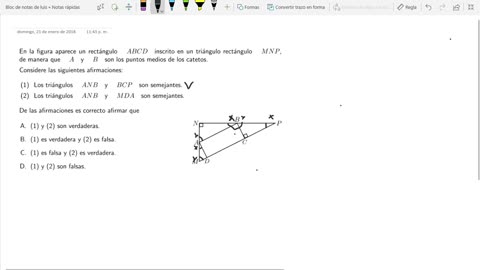 pregunta de matematicas examen de admision