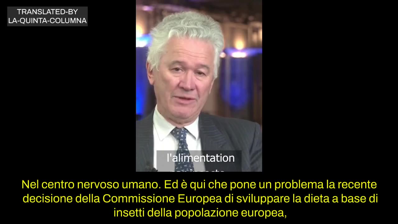 Hervé Juvin spiega chiaramente la relazione tra inoculazioni, insetti e ossido di grafene
