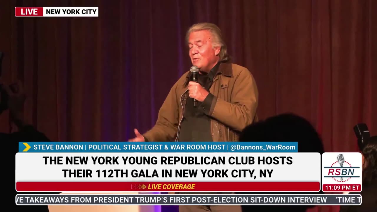 Steve Bannon playfully suggests there’s a way to make Trump 2028 happen 🤣