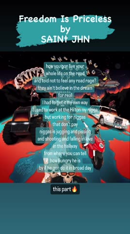 Freedom Is Priceless by SAINt JHN (2020)