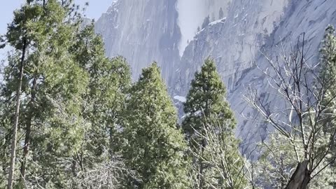 Yosemite Half Dome hear the rumble!