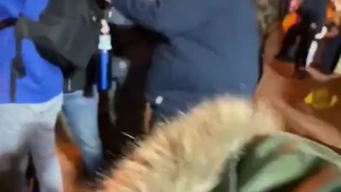 Nov 4 2019 Lexington KY 1.0 Antifa attack Kaitlin Bennett down the street from the Trump rally