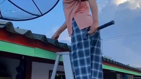 Funny catch