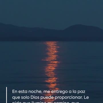 Oración para la Noche.