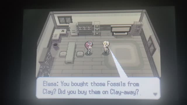 Pokemon White2:Hidden Memories Elesa the Pun Meister