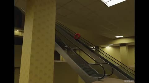 The Backrooms Endless Escalators (Found Footage)