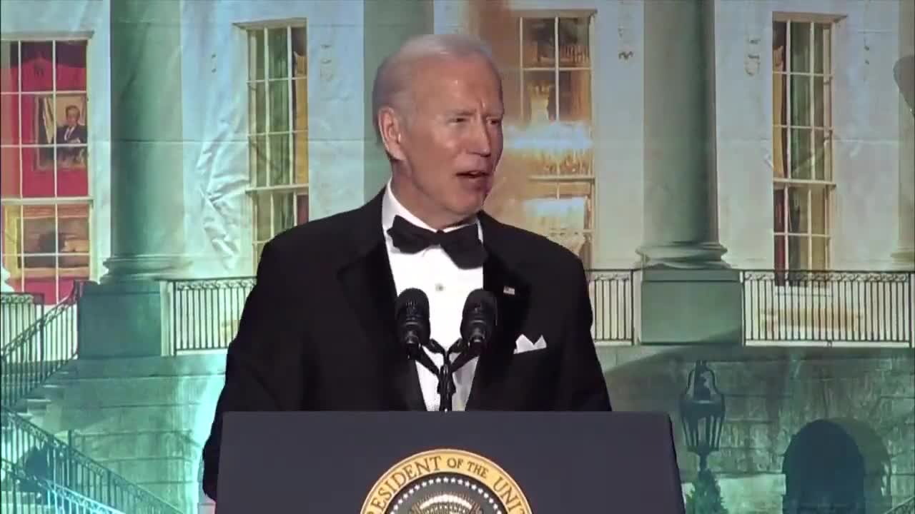 Joe Biden calls Trump “a horrible plague” at the White House Correspondents’ Dinner.