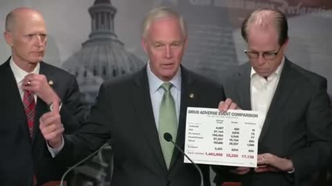 Sen. Ron Johnson: 'It's an Insane Policy' to Force Anyone to Take a Covid-19 Injection