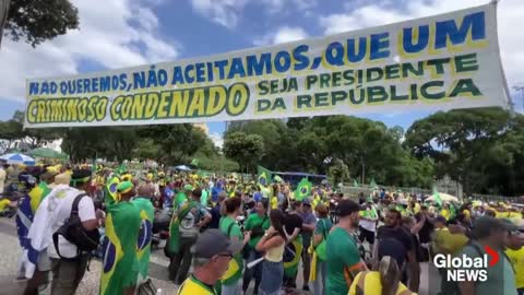 Supporters of Brazil’s Bolsonaro call on military after election loss, Lula backers celebrate win