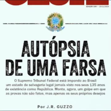 A autopsia de uma farsa.
