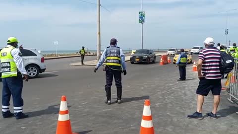 Avenida Santander sin contraflujo aplicado por competencia de Ironman