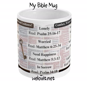 My Bible Mug by Welovit ❤️