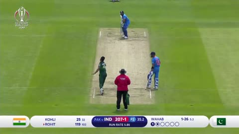 Rohit Sharma Hits 140_ _ India v Pakistan - Match Highlights _ ICC Cricket World Cup 2019(