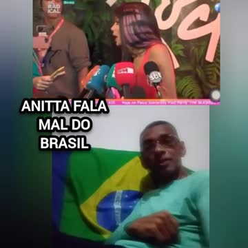 ANITTA FALA MAL DO BRASIL NA ESPANHA