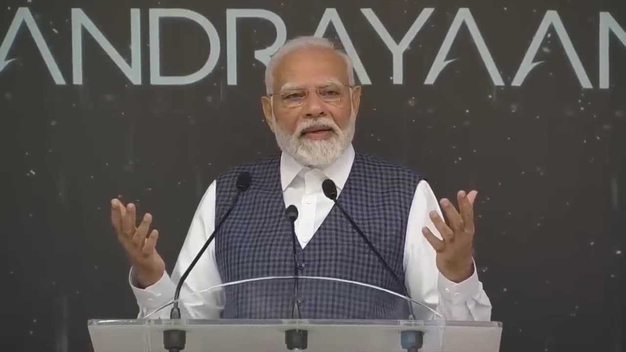 PPM Narendra Modi addresses ISRO scientists.10 key highlights of PM's speech in Bengaluru |