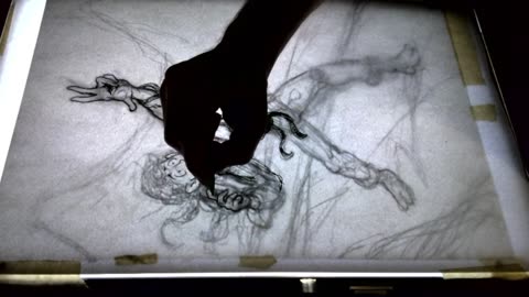 Art Timelapse: Charcoal Art for a Comic Cover