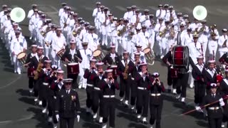 President Macron leads Bastille Day celebrations