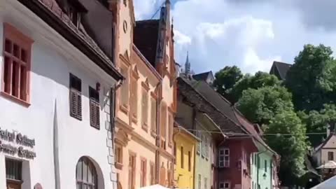 Small town in Romania