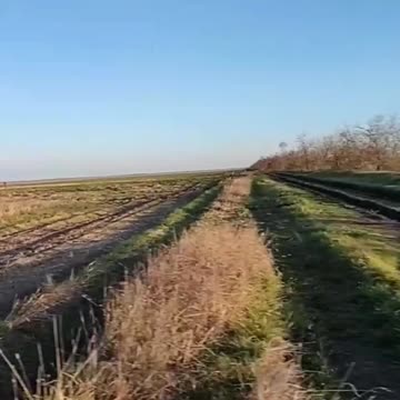 Flight of a Russian cruise missile over Ukaina's soldiers