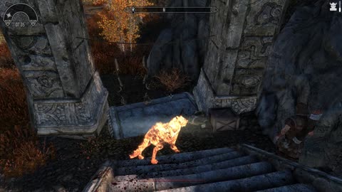 Skyrim Anniversary Edition - Improved Flaming Familiar