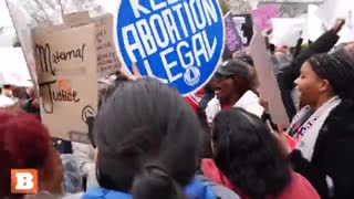 HAPPENING NOW: Pro-life activists CLASH with leftist at Women’s March 2023.