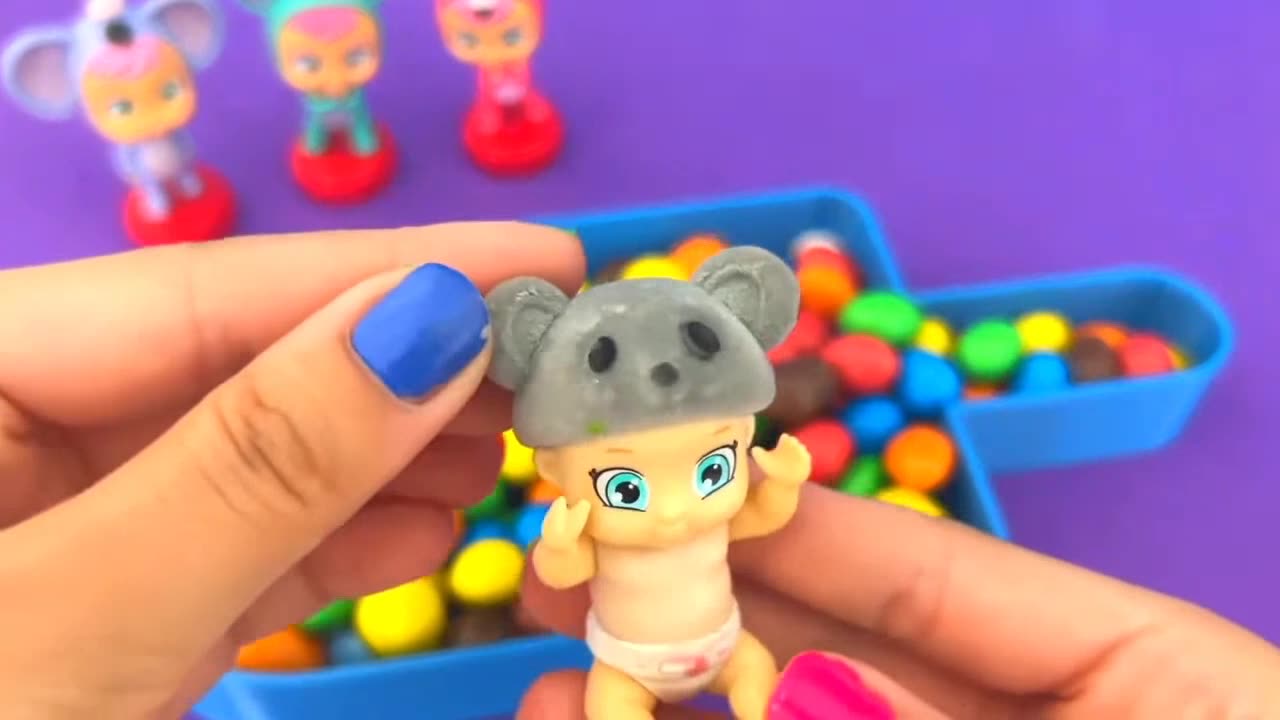 [Viral | Satisfying] Learn Rainbow Candy With Toys