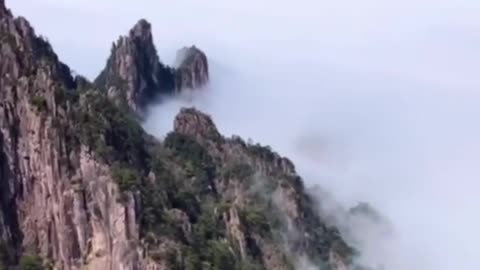 Beautiful scenery of Huangshan