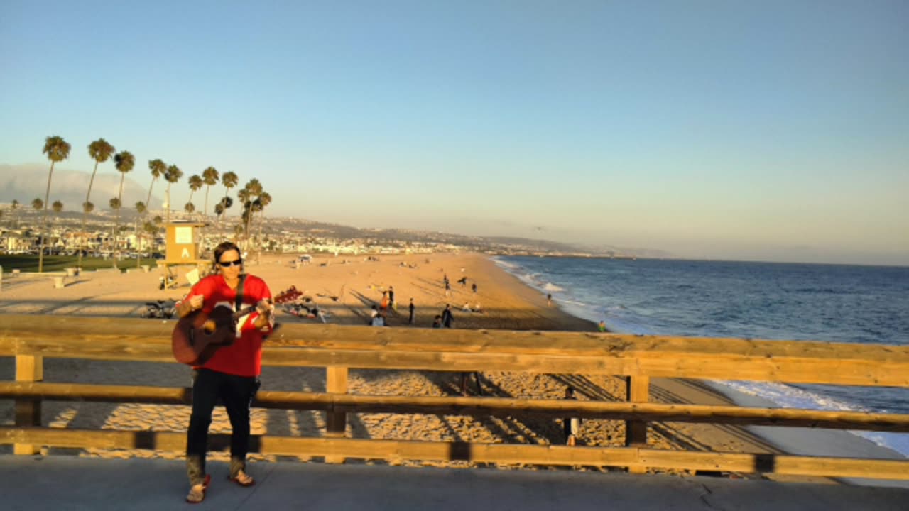 ALONE - Shelton Bradshaw live from Balboa Pier