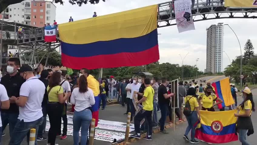 Puerta del Sol Paro Nacional 28A Santander