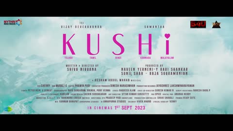 Khushi ( Hindi ) | Official trailer | Vijay devarkonda | Samantha