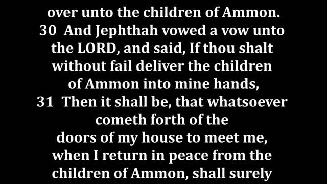 Judges 11 King James version