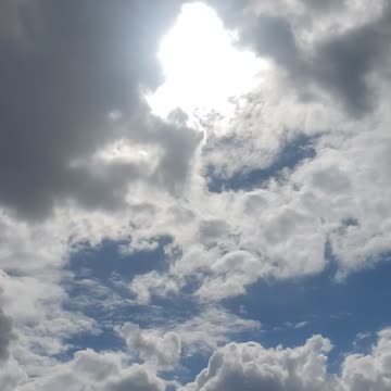 Lots of clouds today