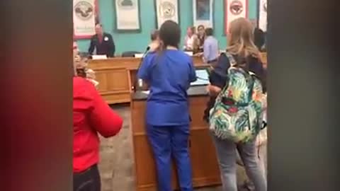 Nurse arrested for speaking out against mandatory vaccines