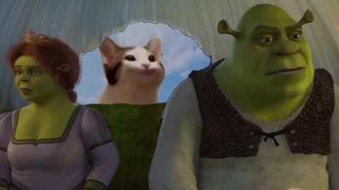 pop cat annoying shrek for 30 seconds straight