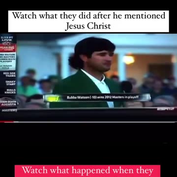 Why are they so afraid of Jesus?