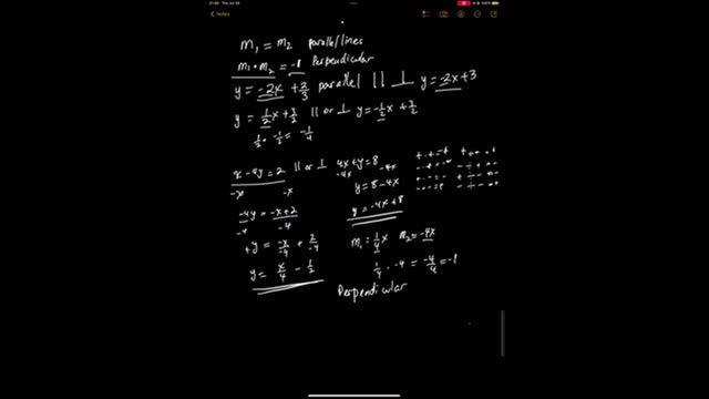 INTERMERDIATE ALGEGRA : Linear Functions & Inequalities in Two Variables— Part 10