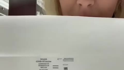 Pharmacist Opens Brand New Box Of The J&J Vaccine