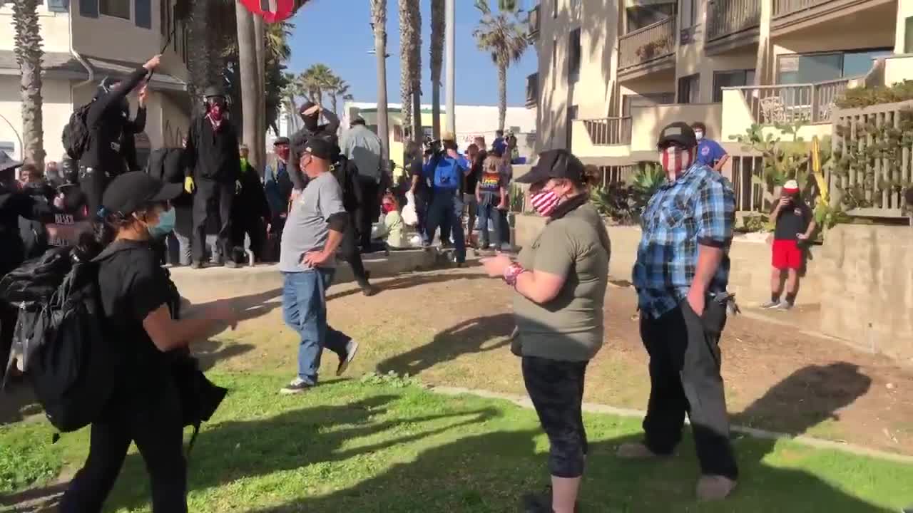 San Diego Antifa starting with operation Patriot Cleansing