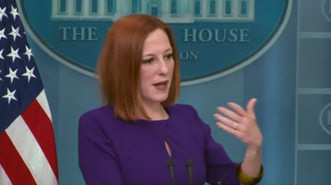 Psaki is asked for the White House's reaction to Elon Musk saying he will reverse Twitter's ban on Trump