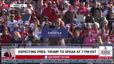 Alveda King Prayer at Save America Rally in Perry, GA 9/25/21