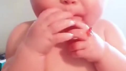 Funny Baby Videos eating fruits