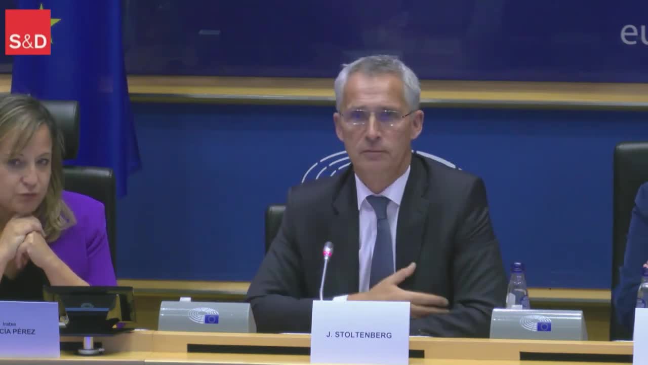 NATO Secretary General at the European Parliament, 27 SEP 2022