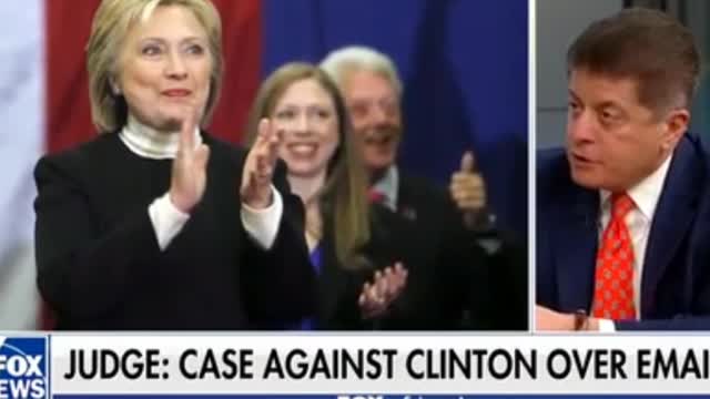 Judge Napolitano Wants Hillary Clinton Prosecuted