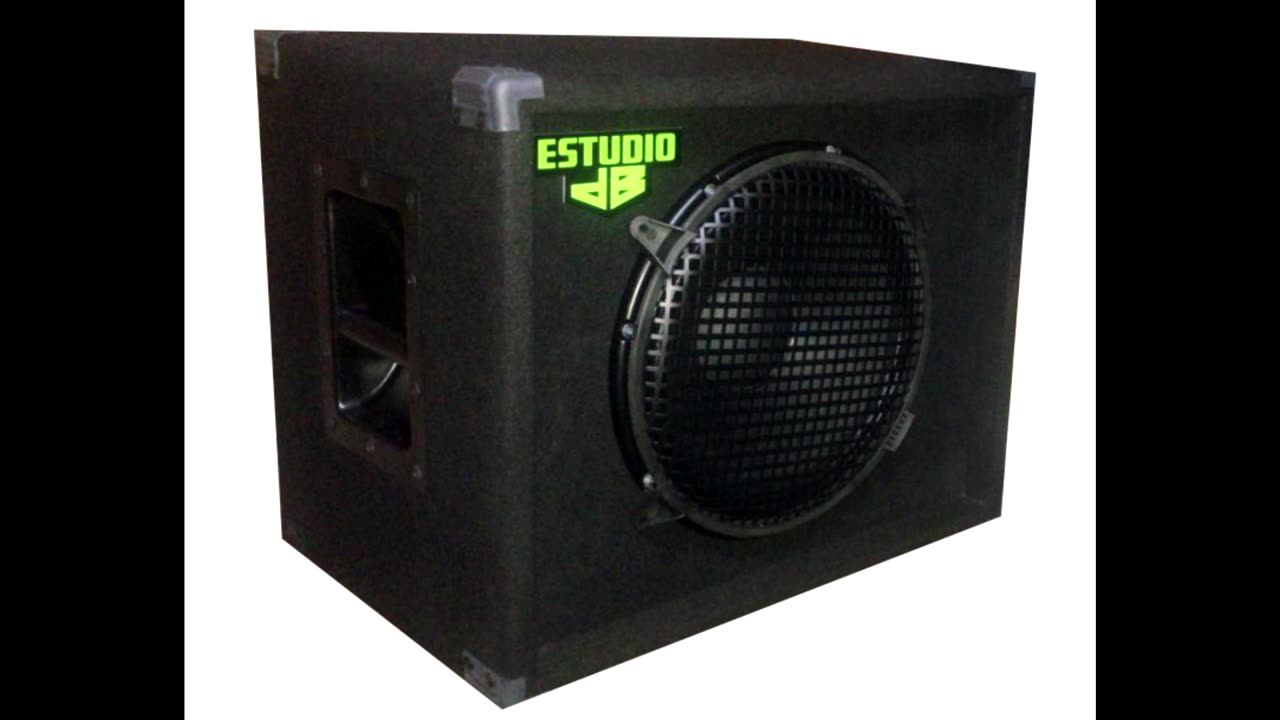 CABINET ESTUDIO dB PRO 1X12 FOR GUITAR, BASS, OR MUSIC AMPLIFIER. 8 OHMS