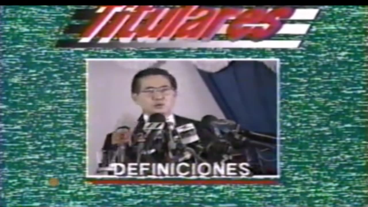 90 Segundos - Titulares del Informativo - Frecuencia 2 Satélite (años ´90)