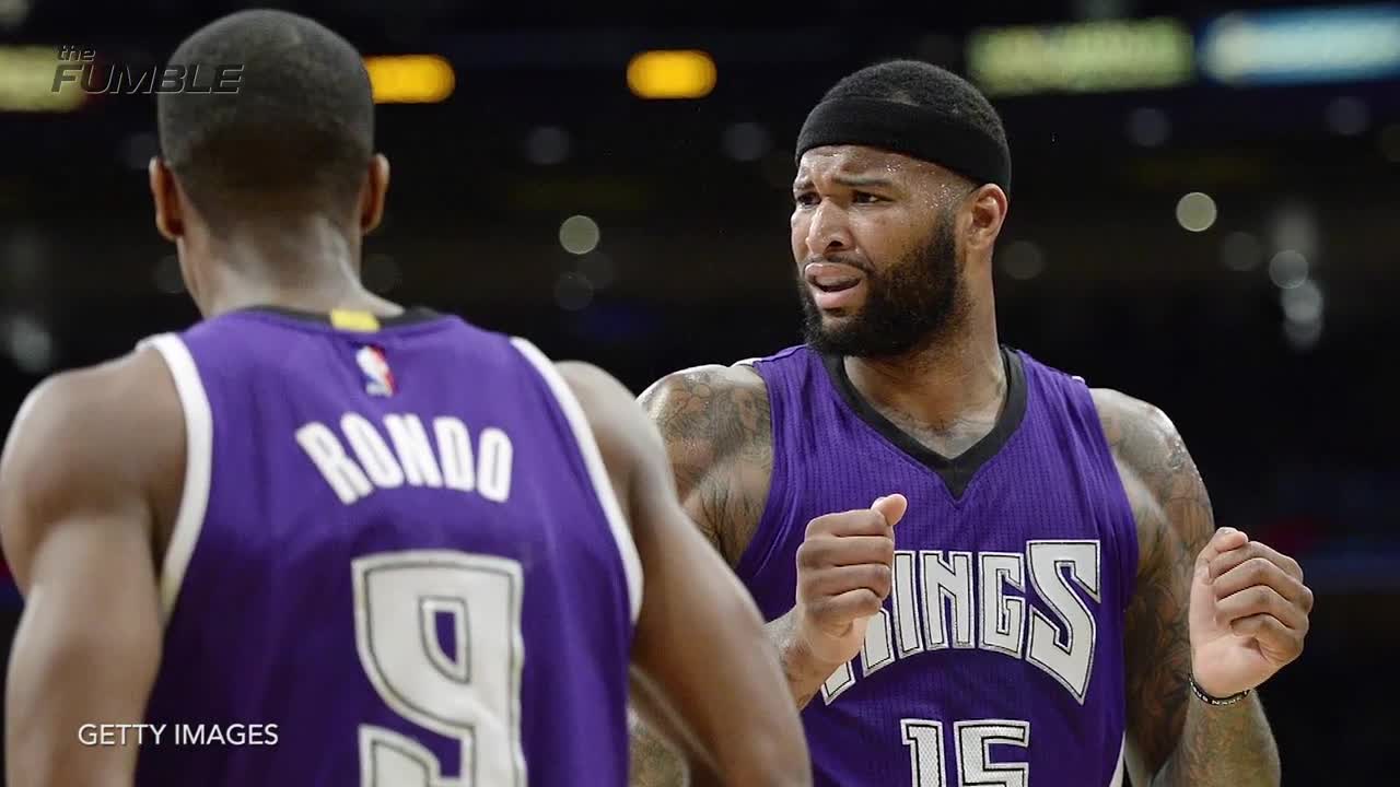 DeMarcus Cousins & Rajon Rondo Mock Ref, Both Receive Technicals