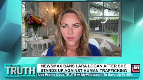 LARA LOGAN RESPONDS TO NEWSMAX AFTER THEY BAN HER FROM THE NETWORK