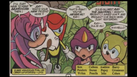 Newbie's Perspective Knuckles Comic Issue 30 Review